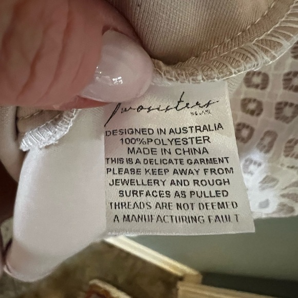 Two sisters The Label Floral Lace Ella Cocktail Party Dress Size 6 - Picture 11 of 11